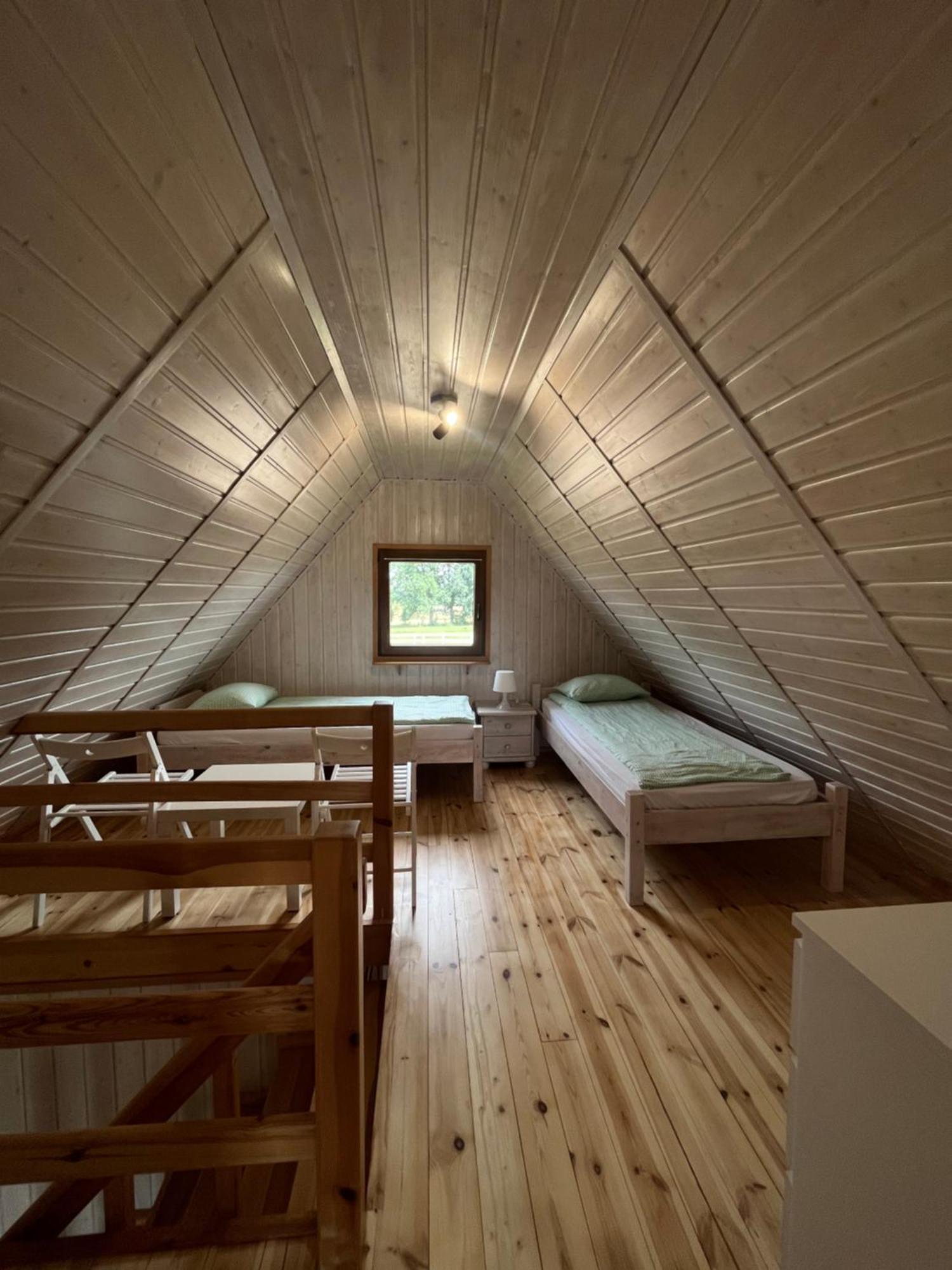Pod Debami Domki ,Pokoje,Nauka Jazdy Konnej Sarbsk Obok Leby Exterior foto